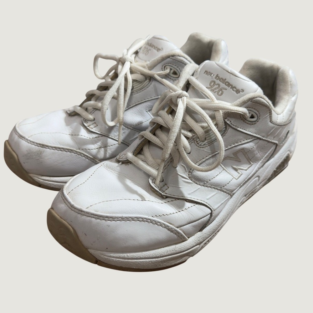 3170 | New Balance 926 Leather Walking Shoe White Dad Shoe Normcore Women 10.5 D
